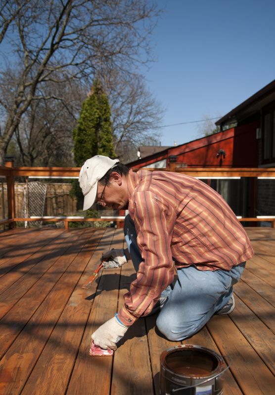 Wood Deck Staining Service